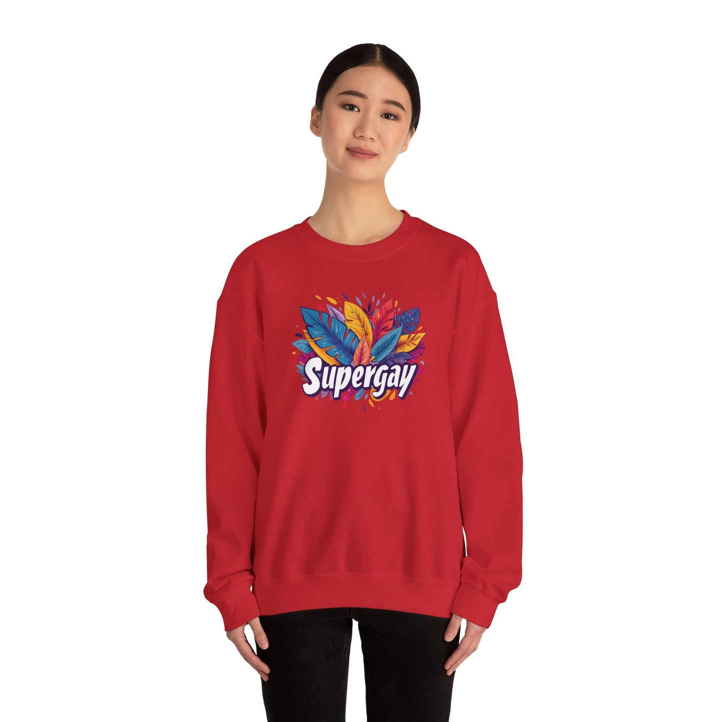 Supergay Unisex Sweatshirt - Sweatshirt - The Lucky Wombat