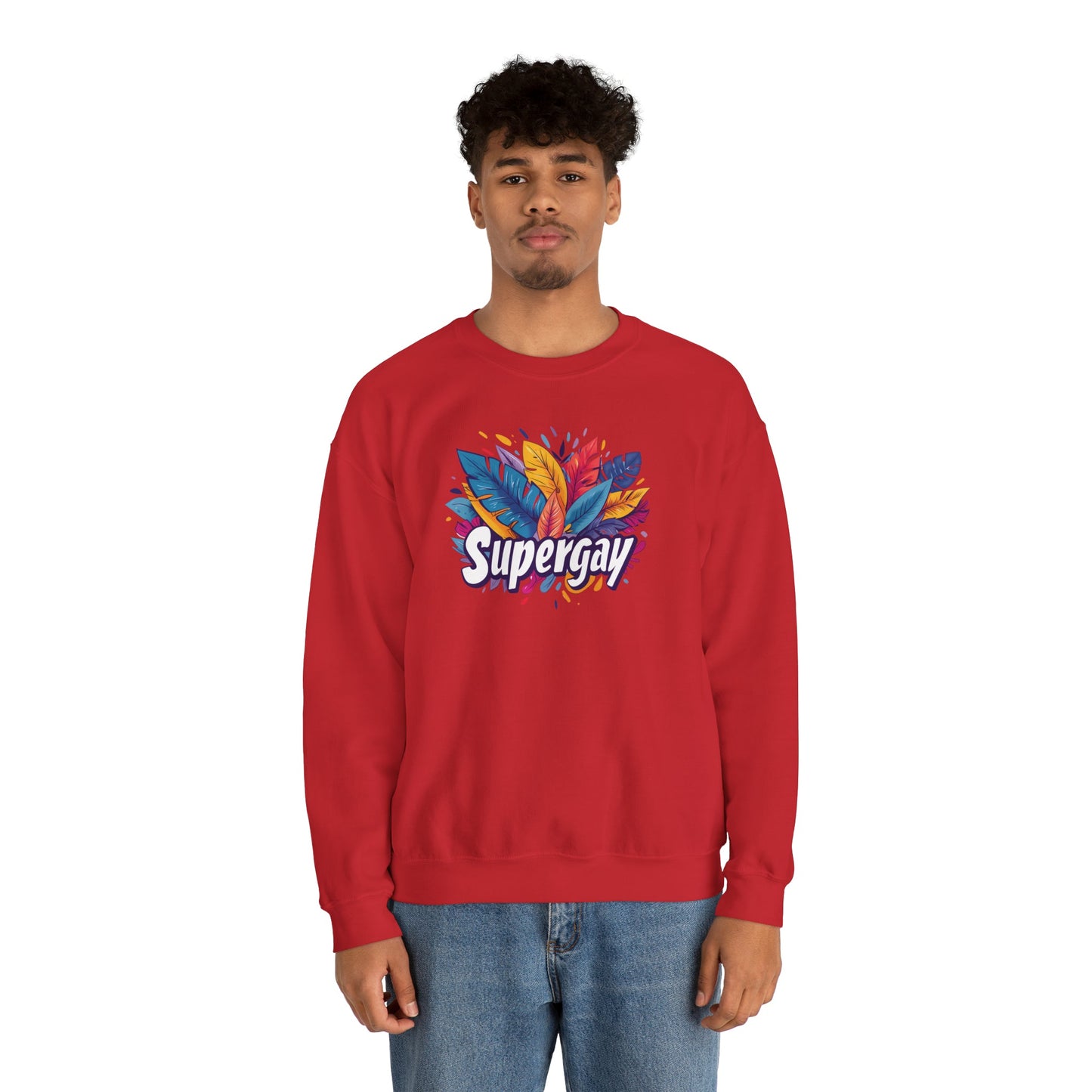 Supergay Unisex Sweatshirt - Sweatshirt - The Lucky Wombat