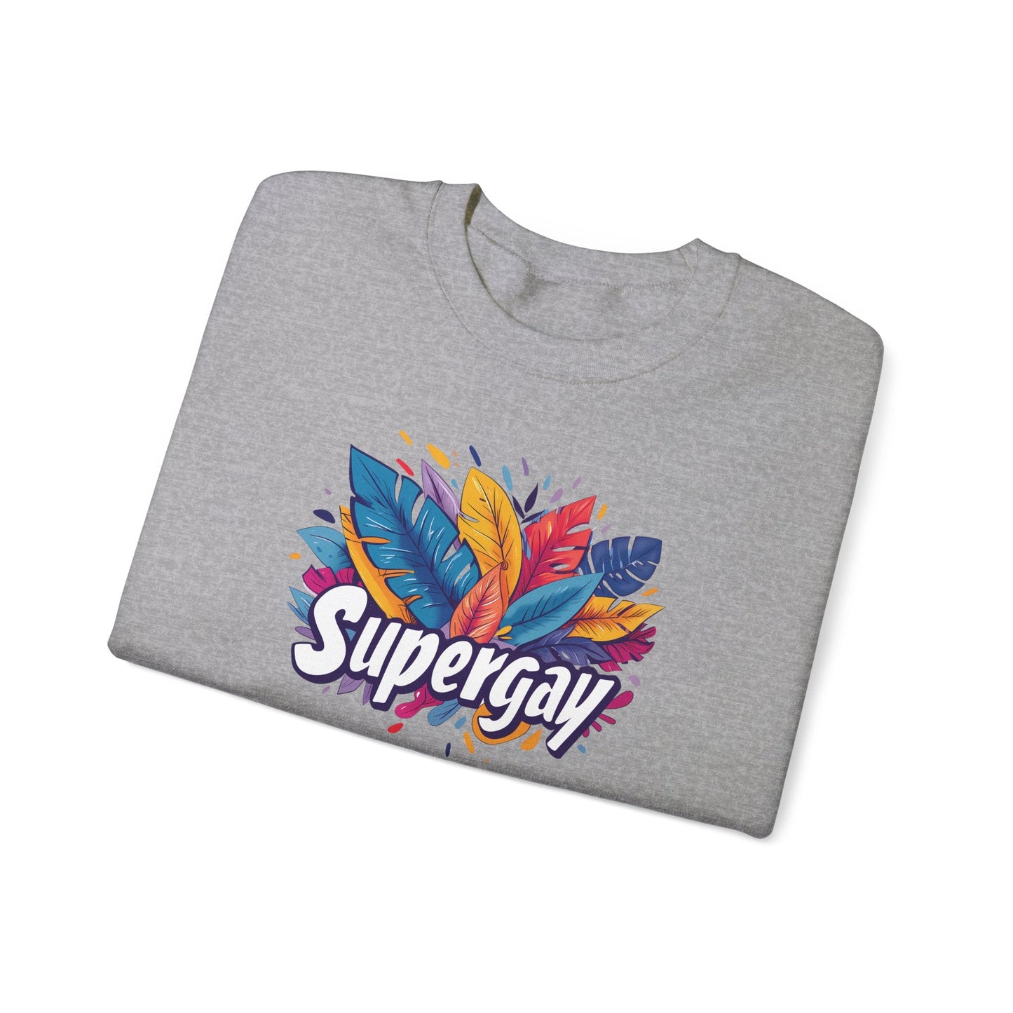 Supergay Unisex Sweatshirt - Sweatshirt - The Lucky Wombat