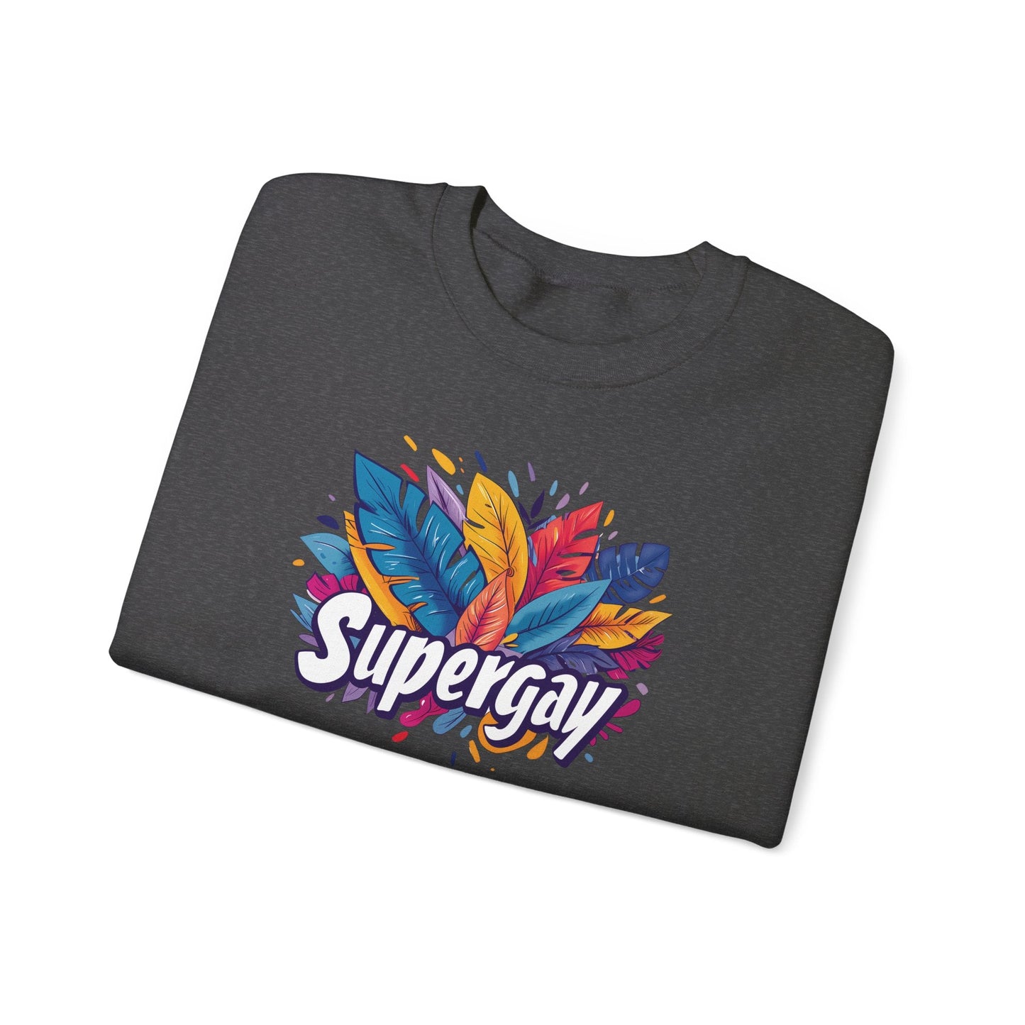 Supergay Unisex Sweatshirt - Sweatshirt - The Lucky Wombat