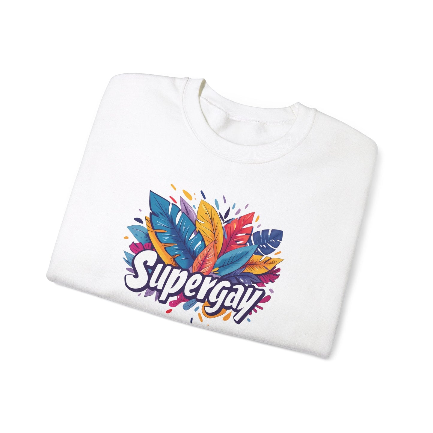 Supergay Unisex Sweatshirt - Sweatshirt - The Lucky Wombat