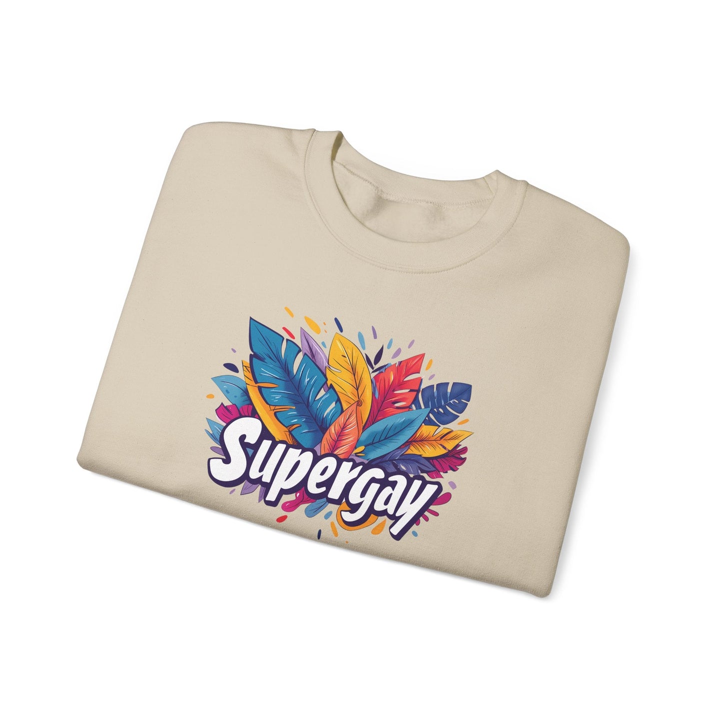 Supergay Unisex Sweatshirt - Sweatshirt - The Lucky Wombat