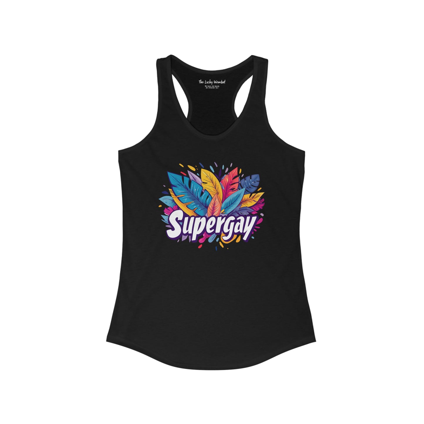 Supergay Women's Tank Top - Tank Top - The Lucky Wombat