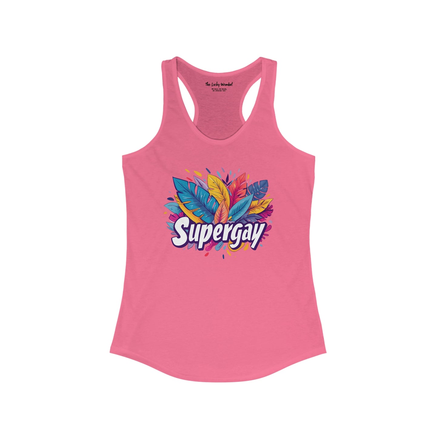 Supergay Women's Tank Top - Tank Top - The Lucky Wombat