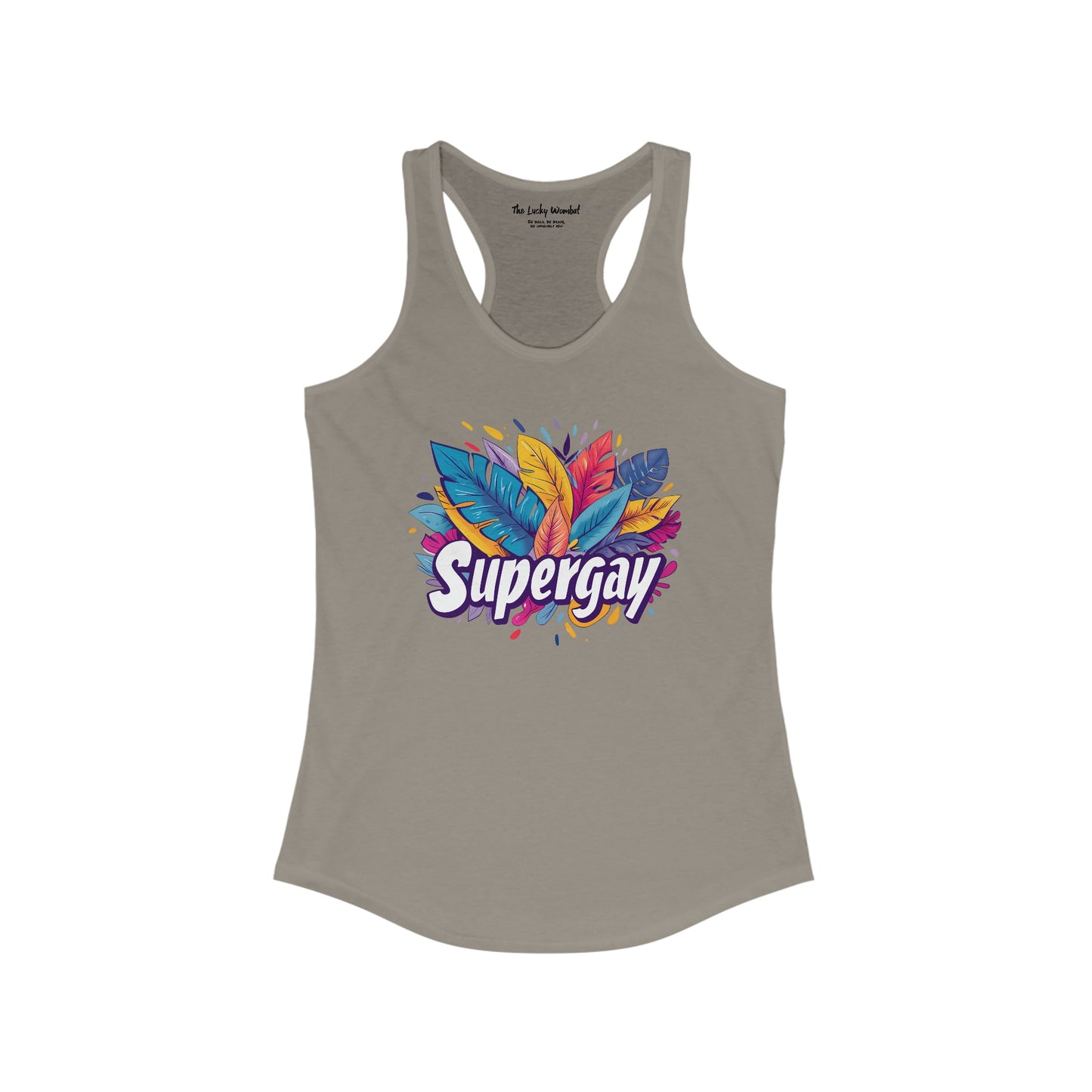 Supergay Women's Tank Top - Tank Top - The Lucky Wombat