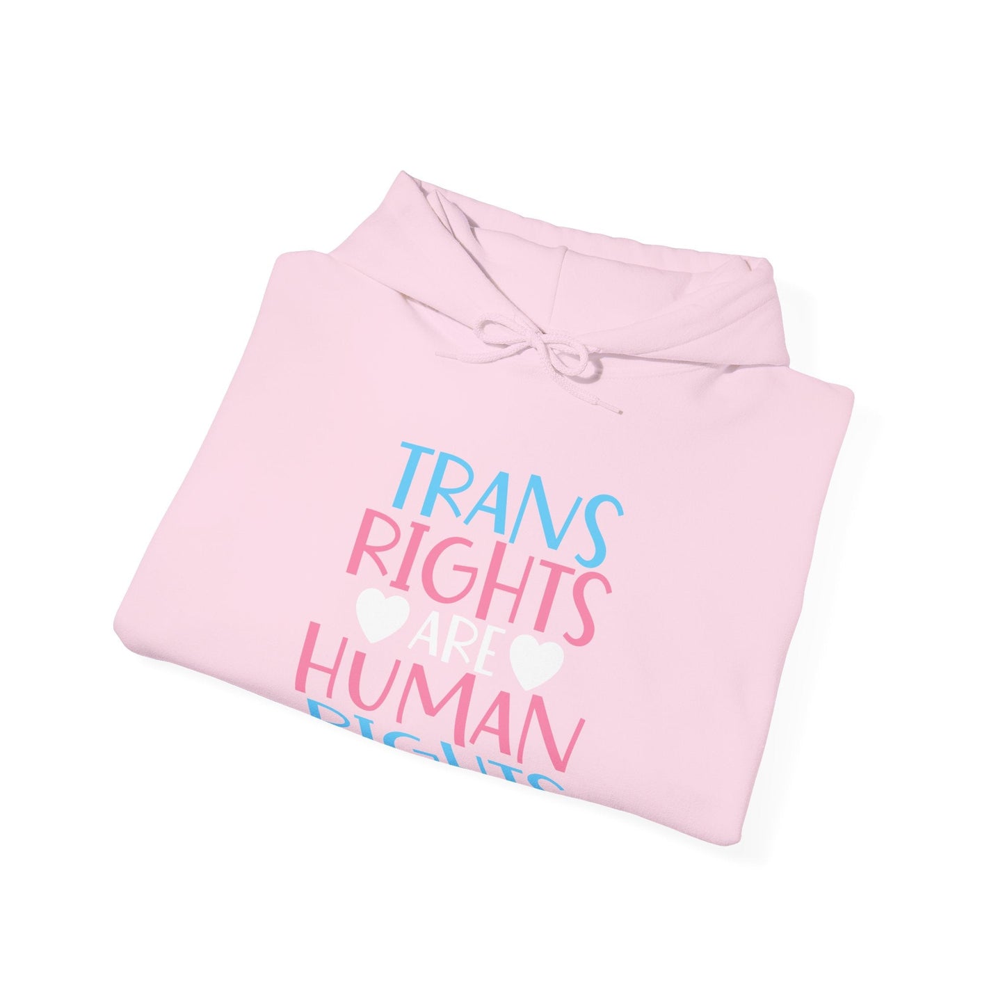 Trans Rights are Human Rights Hoodie - Hoodie - The Lucky Wombat