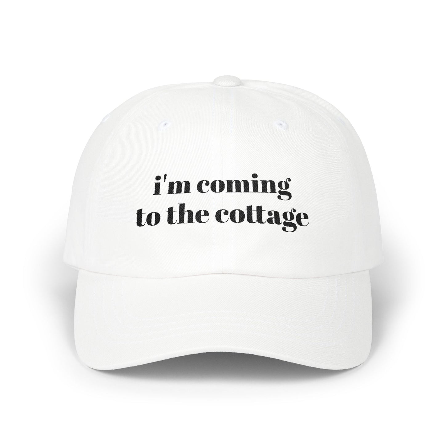 I'm Coming to the Cottage Dad Cap
