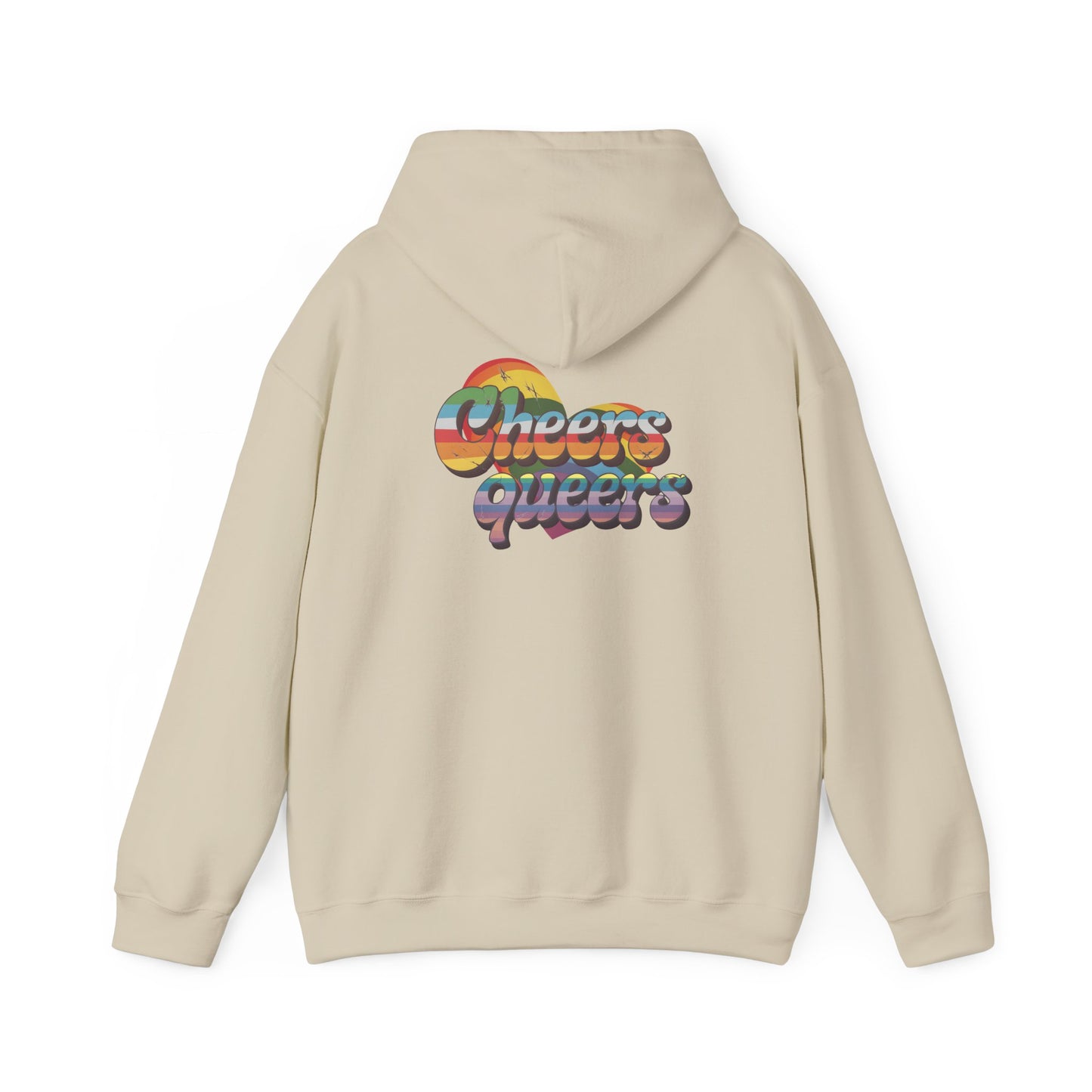 Cheers Queers Hoodie - A Bold Celebration of Pride