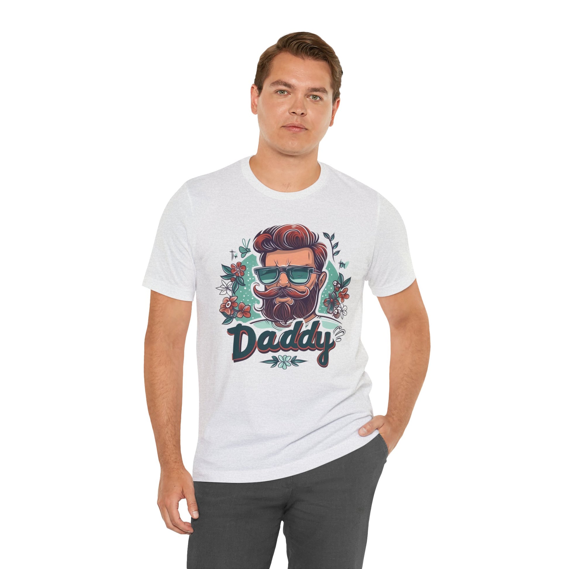 Daddy Unisex T-shirt - Vintage Style - T-Shirt - The Lucky Wombat