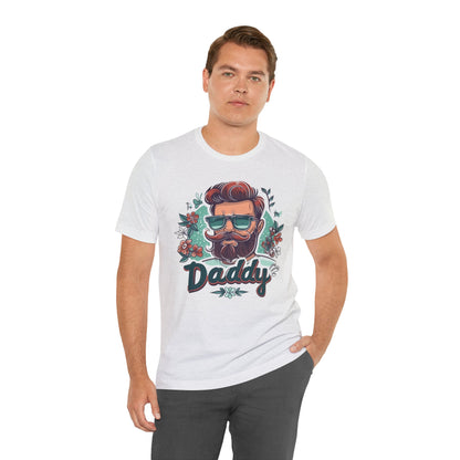 Daddy Unisex T-shirt - Vintage Style - T-Shirt - The Lucky Wombat