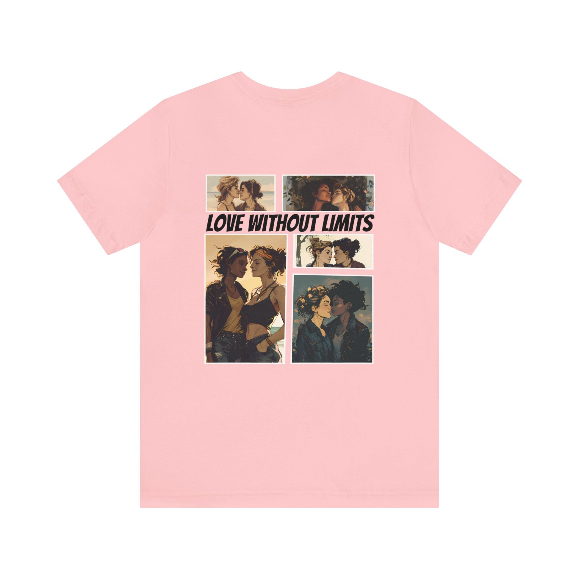 Love Without Limits - Girls - Unisex T-Shirt - T-Shirt - Pink - | The Lucky Wombat