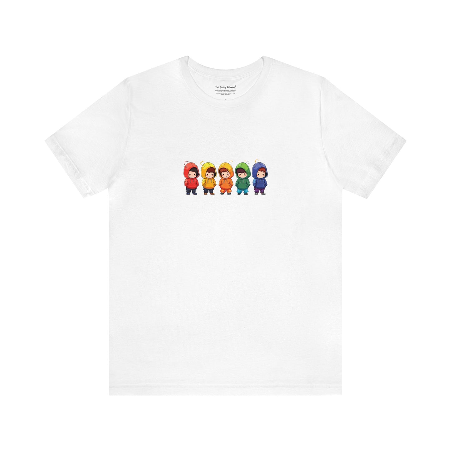 Cutties in Hoodies - Unisex T-Shirt - T-Shirt - White - S The Lucky Wombat