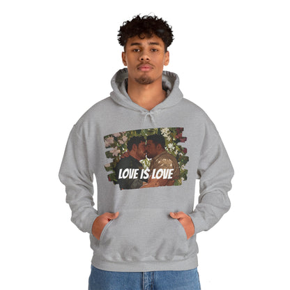 Love Is Love - Bears - Unisex Hoodie - Hoodie - Heather Navy - The Lucky Wombat