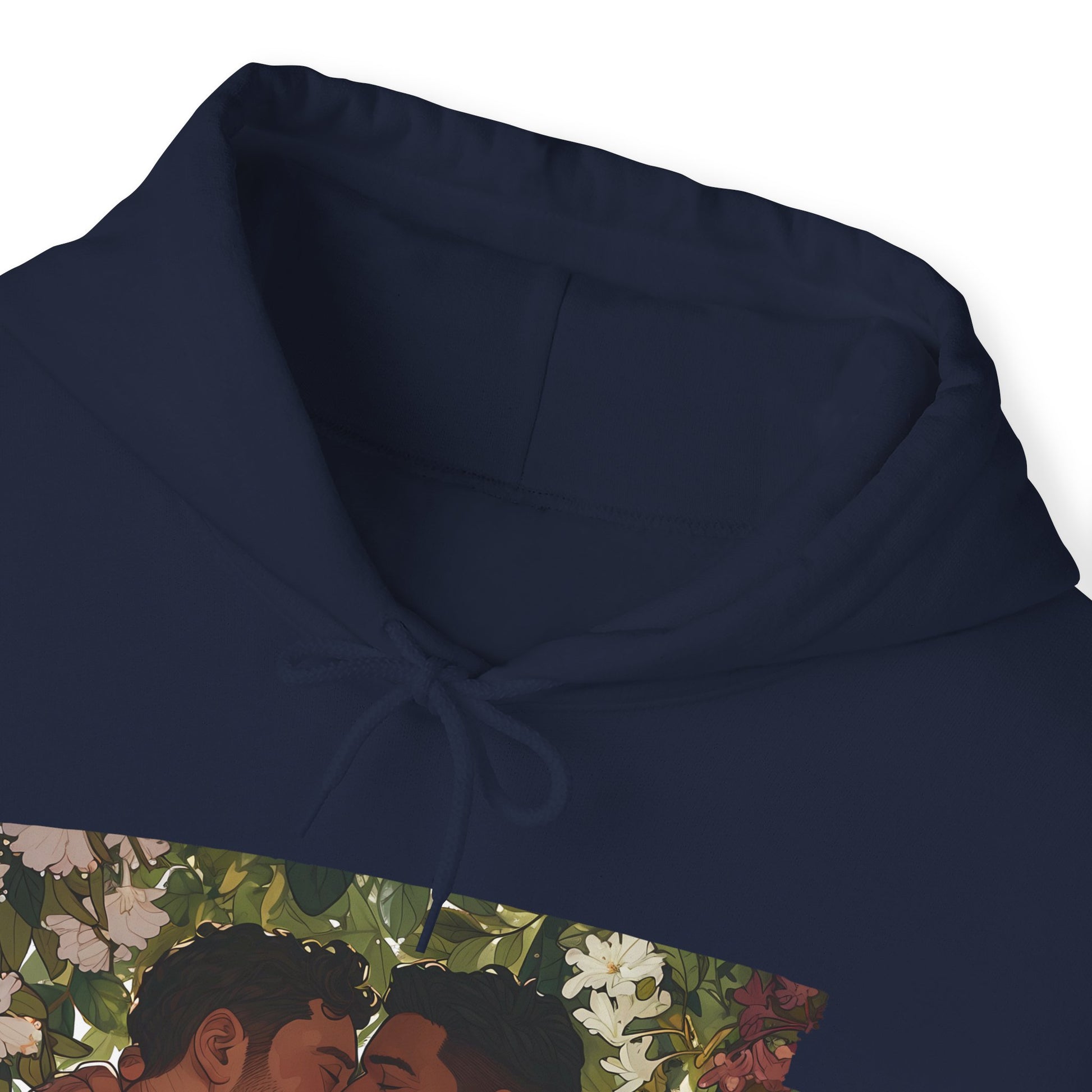Love Is Love - Bears - Unisex Hoodie - Hoodie - Heather Navy - The Lucky Wombat