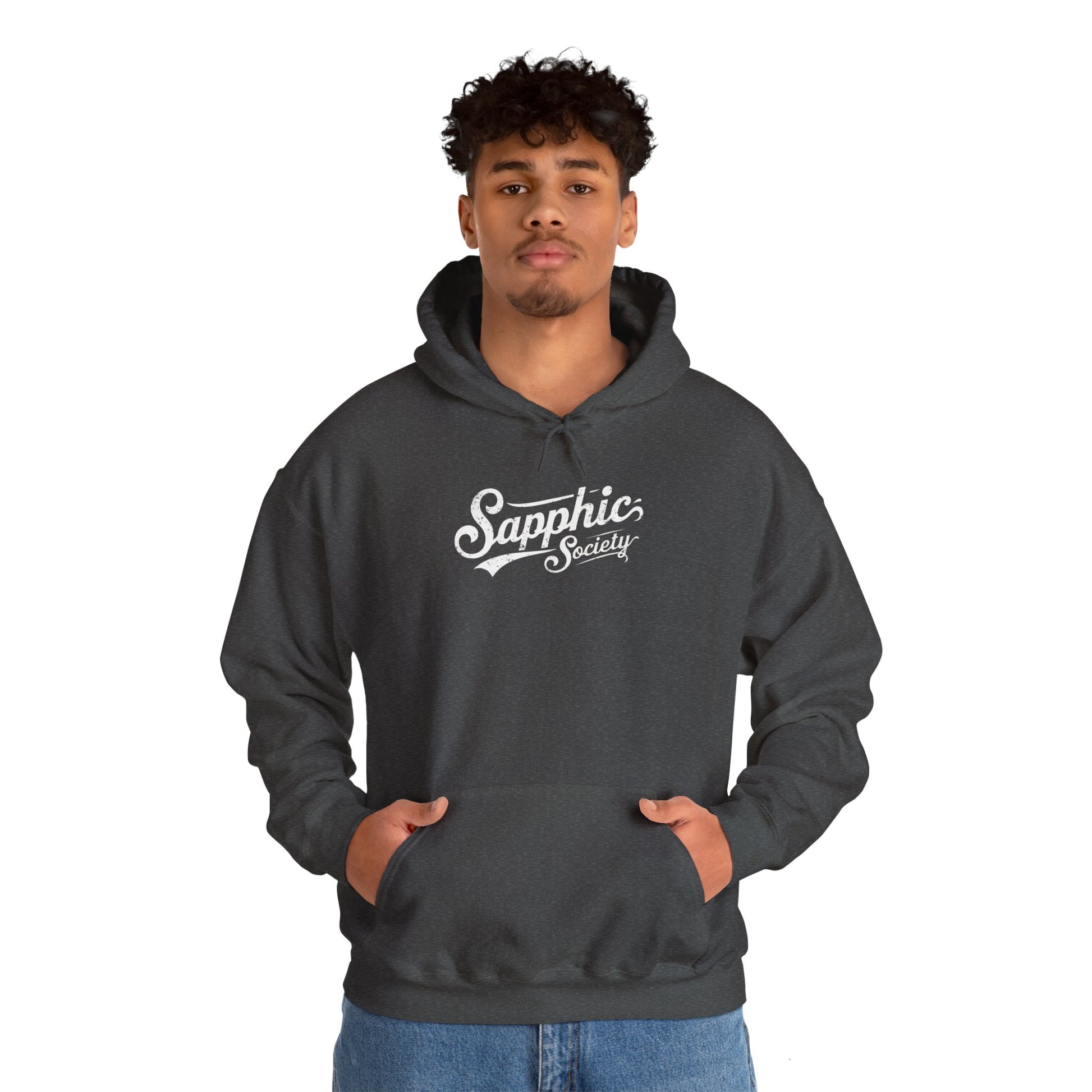 Sapphic Society Hoodie - Hoodie - The Lucky Wombat