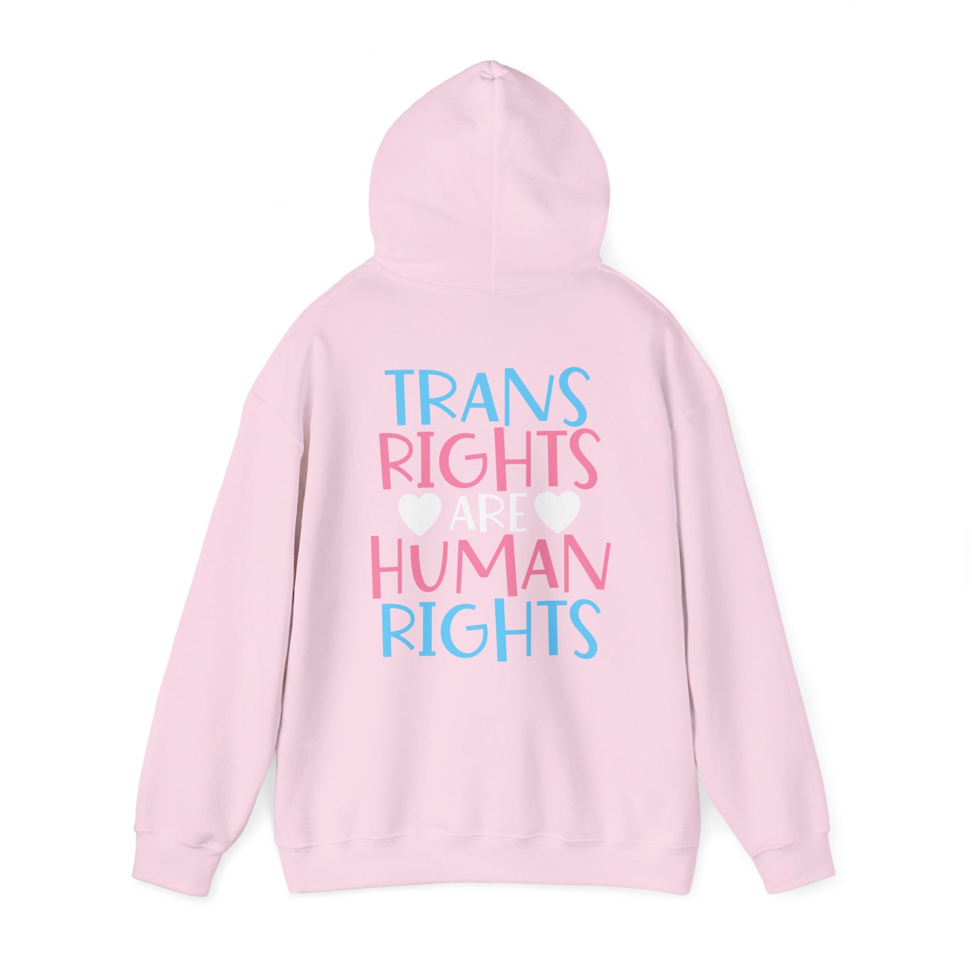 Trans Rights are Human Rights Hoodie - Hoodie - The Lucky Wombat