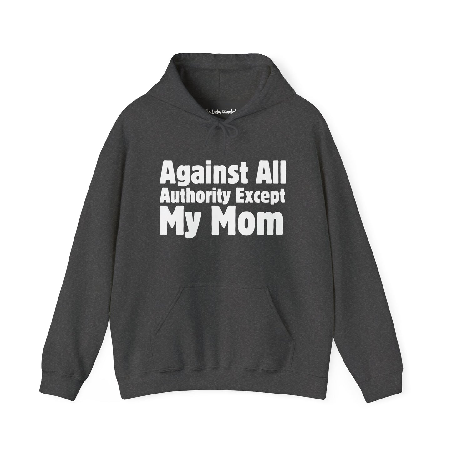 Against All Authority Except My Mom - Hooded Sweatshirt - Hoodie
