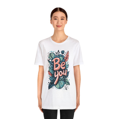 Leaves Be you - Unisex T-shirt - T-Shirt - The Lucky Wombat
