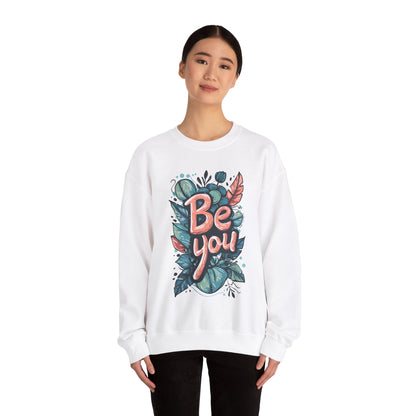 Leaves Be you Unisex Sweatshirt - Sweatshirt - The Lucky Wombat