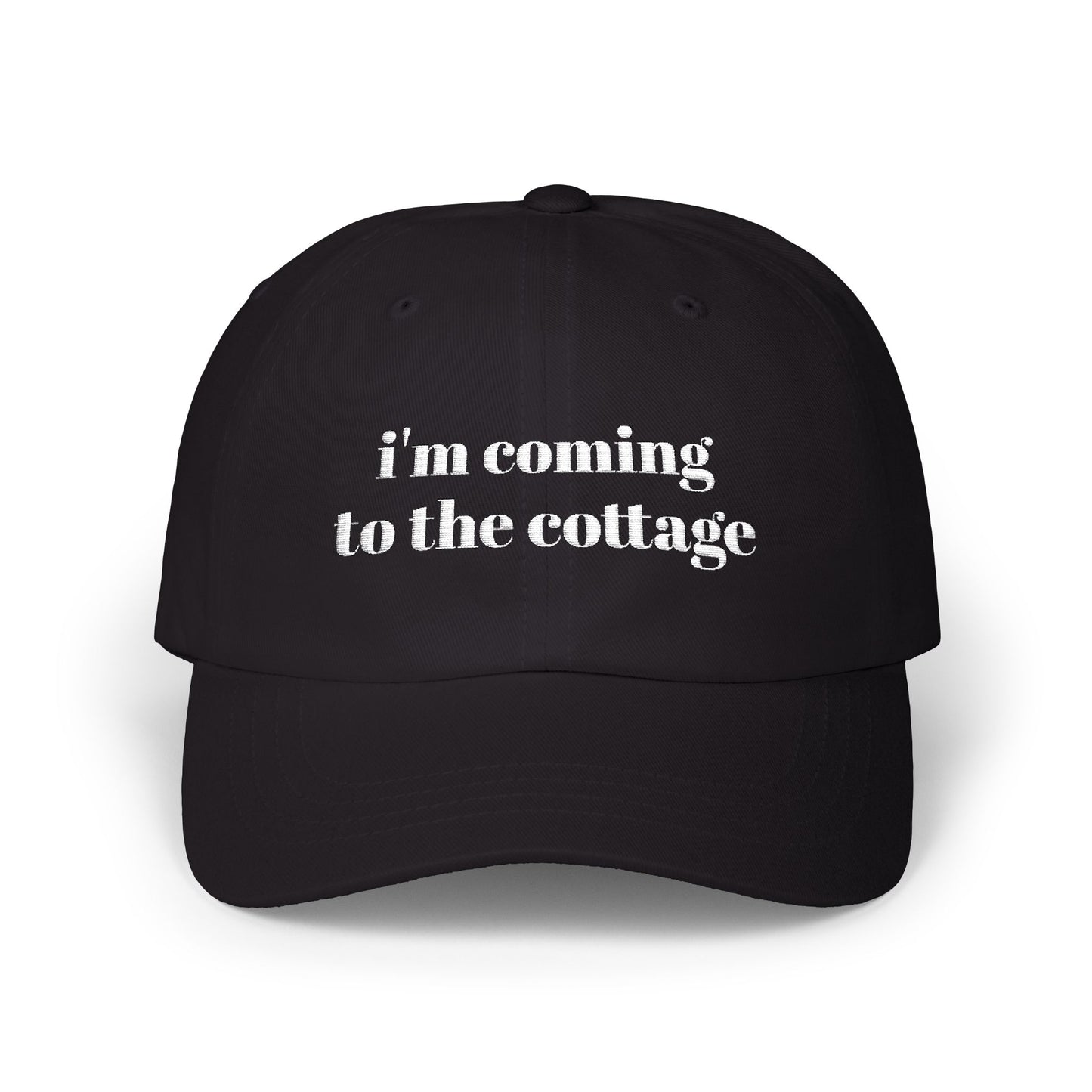 "I'm Coming to the Cottage" Classic Dad Cap