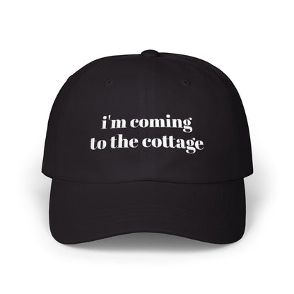 "I'm Coming to the Cottage" Classic Dad Cap