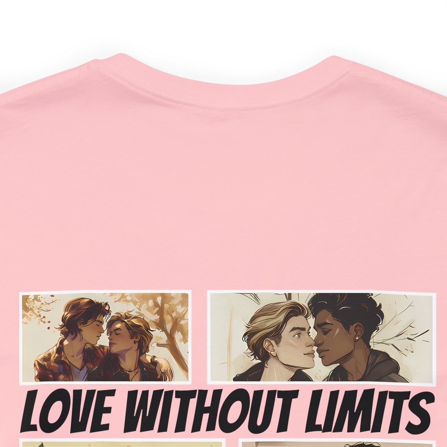 Love Without Limits - Boys - Unisex T-Shirt - T-Shirt - Pink | The Lucky Wombat
