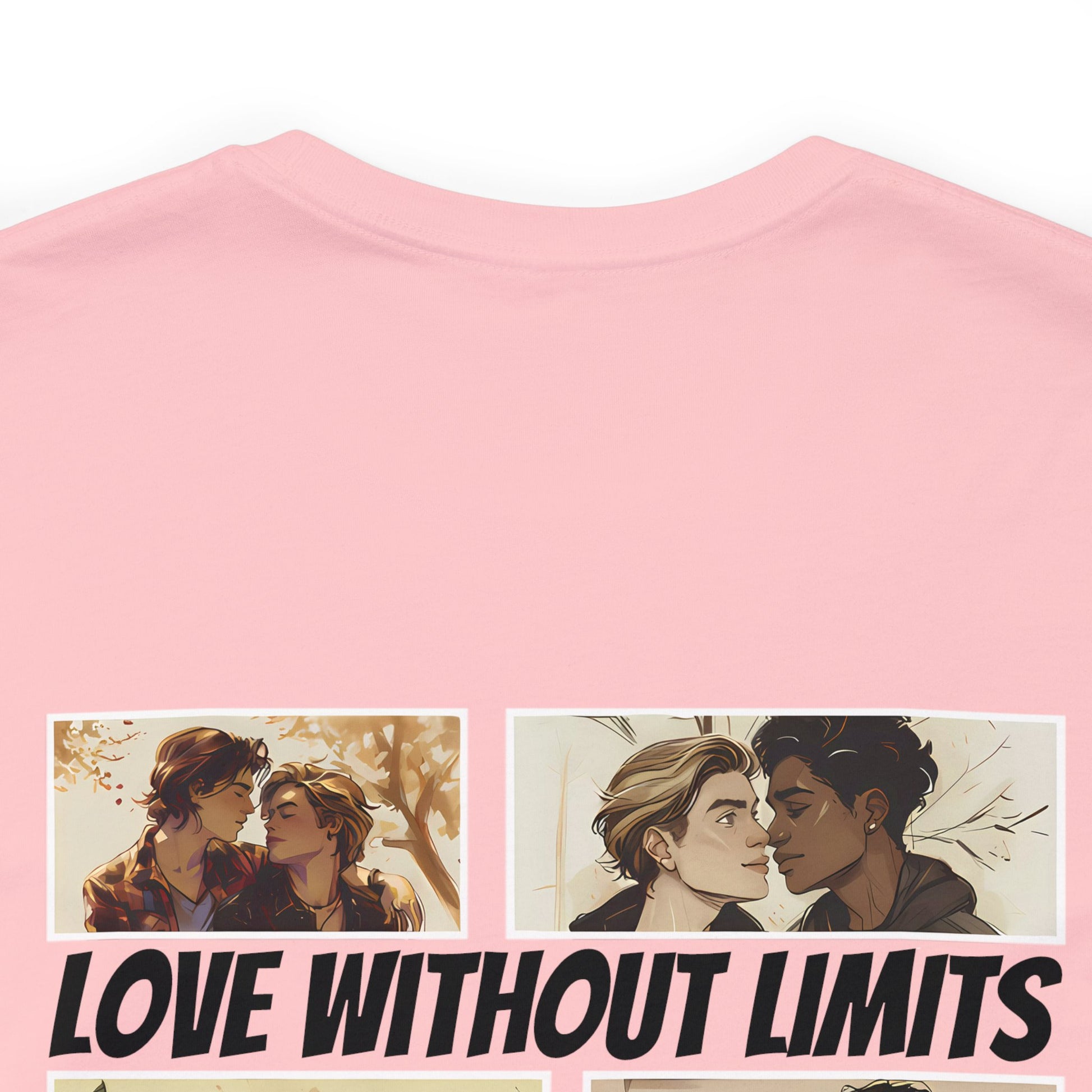 Love Without Limits - Boys - Unisex T-Shirt - T-Shirt - Pink | The Lucky Wombat