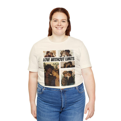 Love Without Limits - Boys - Unisex T-Shirt - T-Shirt - Natural The Lucky Wombat