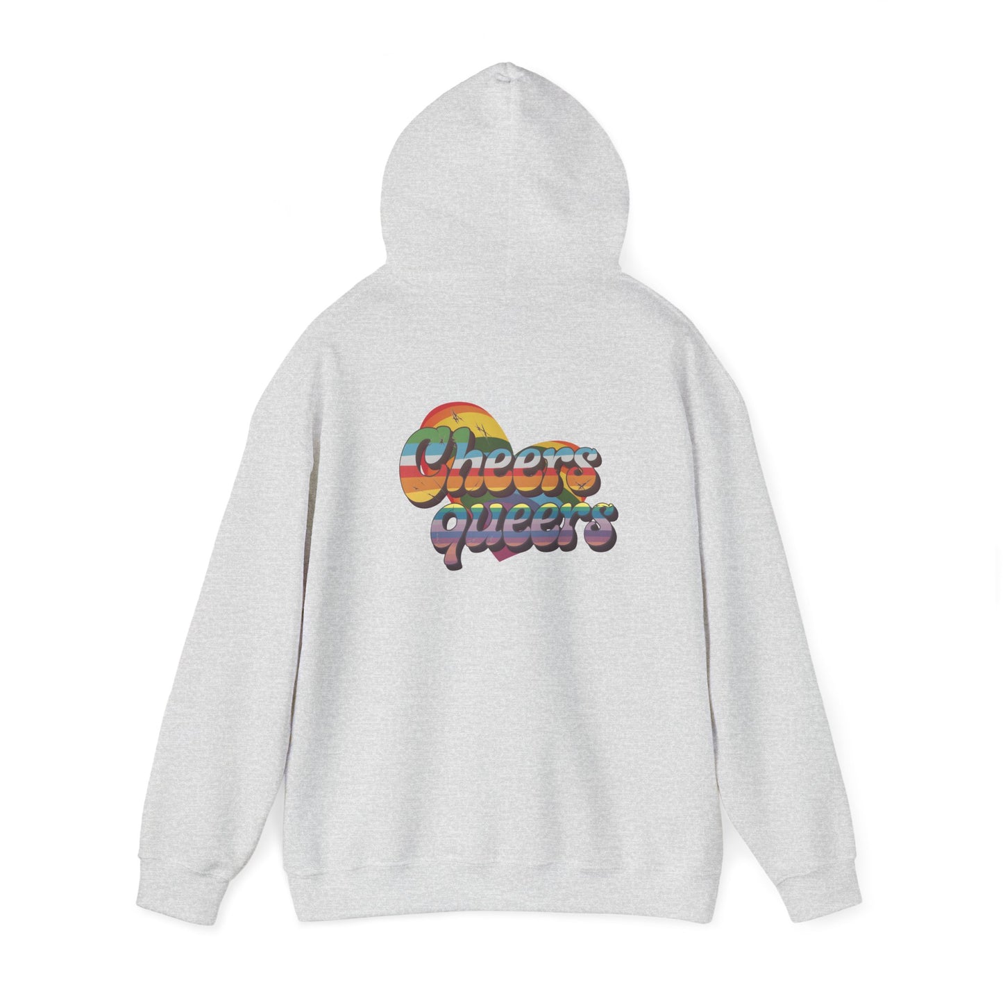 Cheers Queers Hoodie - A Bold Celebration of Pride