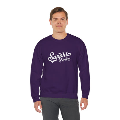Sapphic Society Sweatshirt - Sweatshirt - The Lucky Wombat