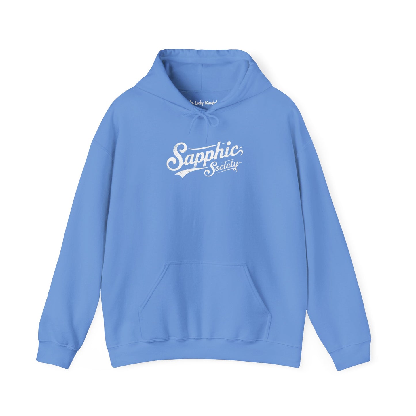 Sapphic Society Hoodie - Hoodie - The Lucky Wombat
