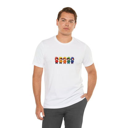 Cutties in Hoodies - Unisex T-Shirt - T-Shirt - White The Lucky Wombat