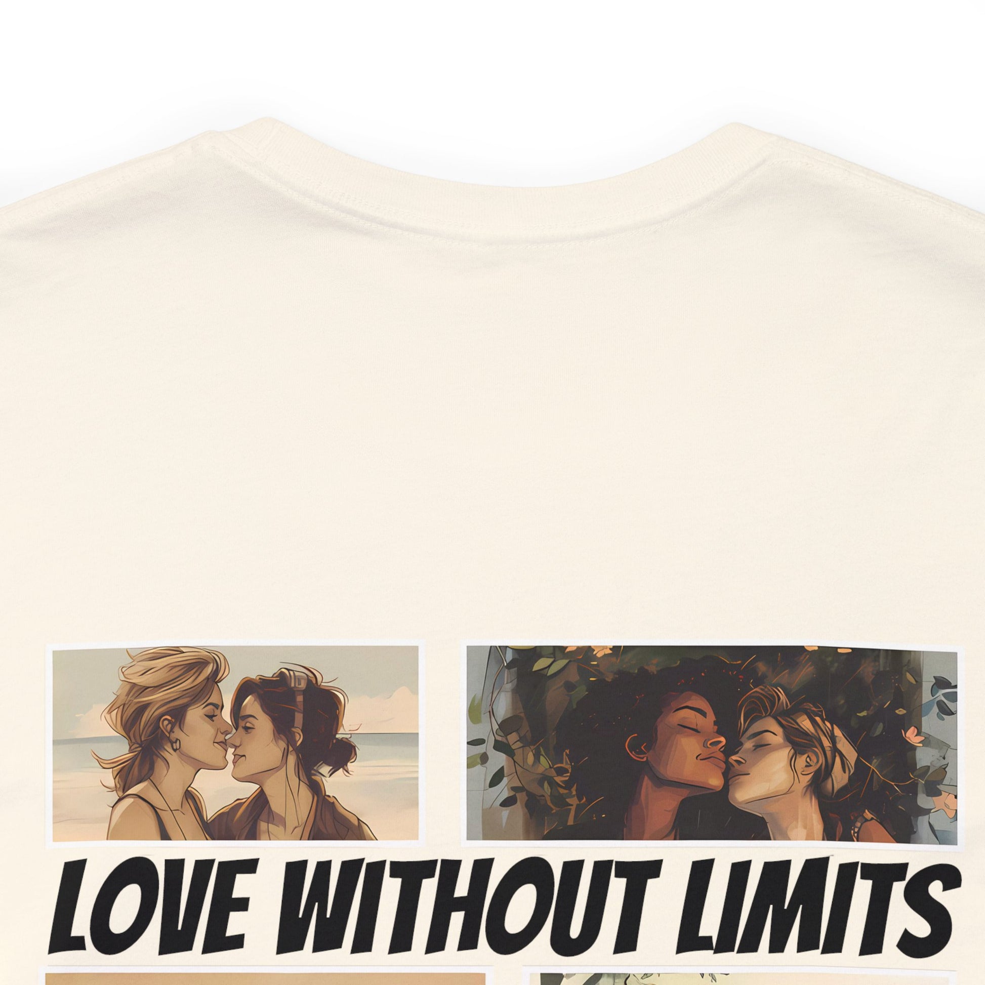 Love Without Limits - Girls - Unisex T-Shirt - T-Shirt - Natural - | The Lucky Wombat