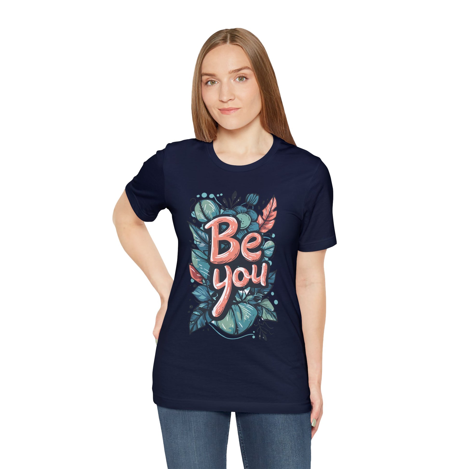 Leaves Be you - Unisex T-shirt - T-Shirt - The Lucky Wombat