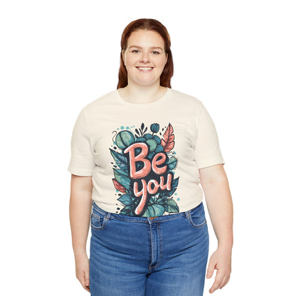 Leaves Be you - Unisex T-shirt - T-Shirt - The Lucky Wombat