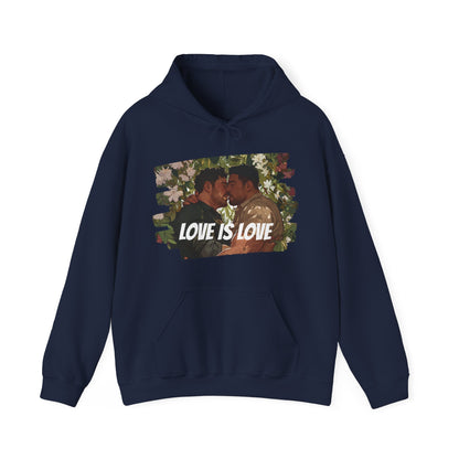 Love Is Love - Bears - Unisex Hoodie - Hoodie - Navy - The Lucky Wombat