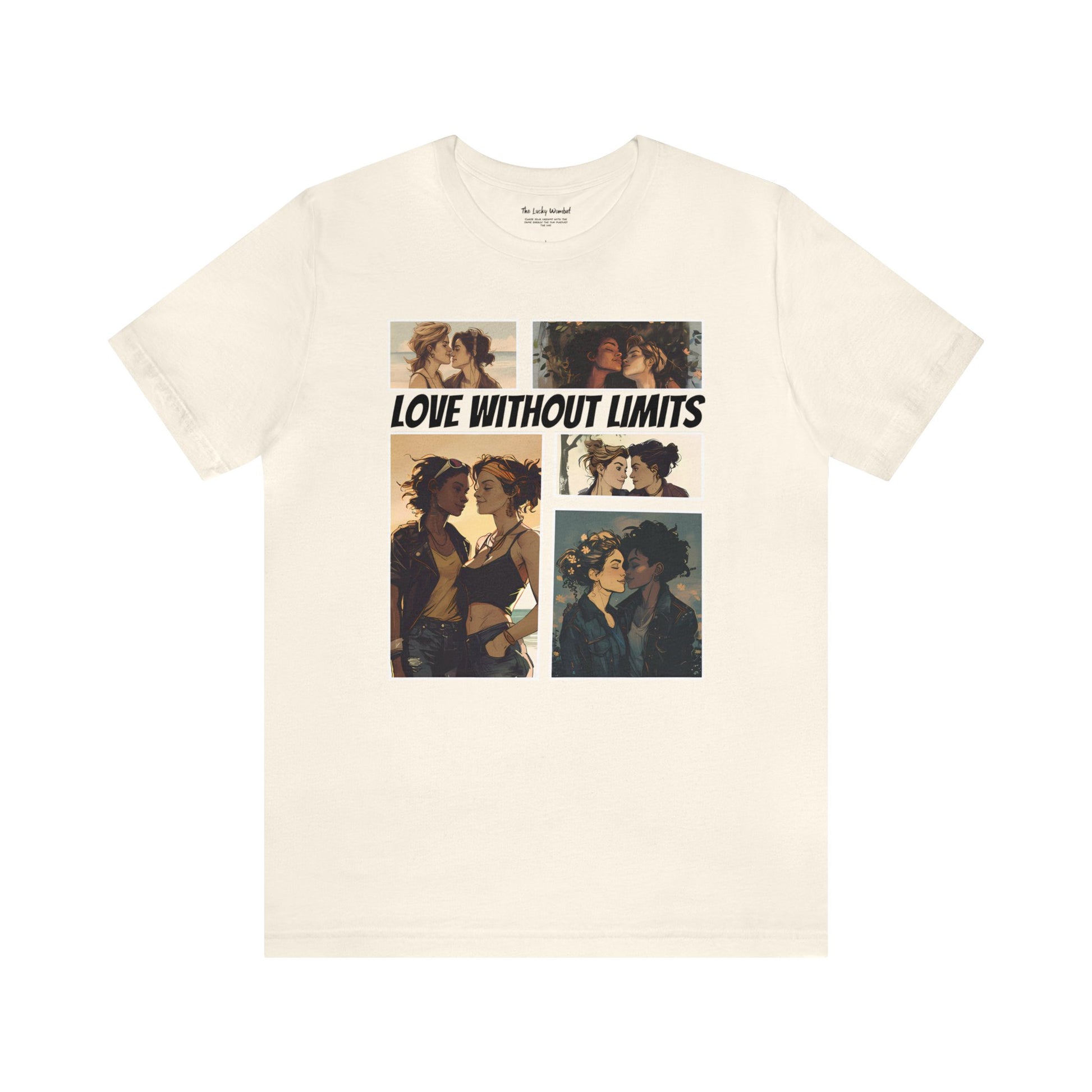 Love Without Limits - Girls - Unisex T-Shirt - T-Shirt - Natural - | The Lucky Wombat
