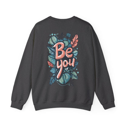 Leaves Be you Unisex Sweatshirt - Sweatshirt - The Lucky Wombat