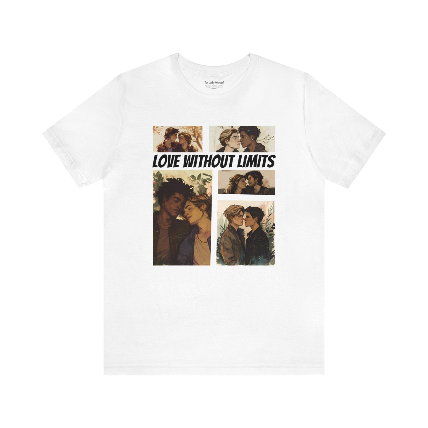 Love Without Limits - Boys - Unisex T-Shirt - T-Shirt - White | The Lucky Wombat
