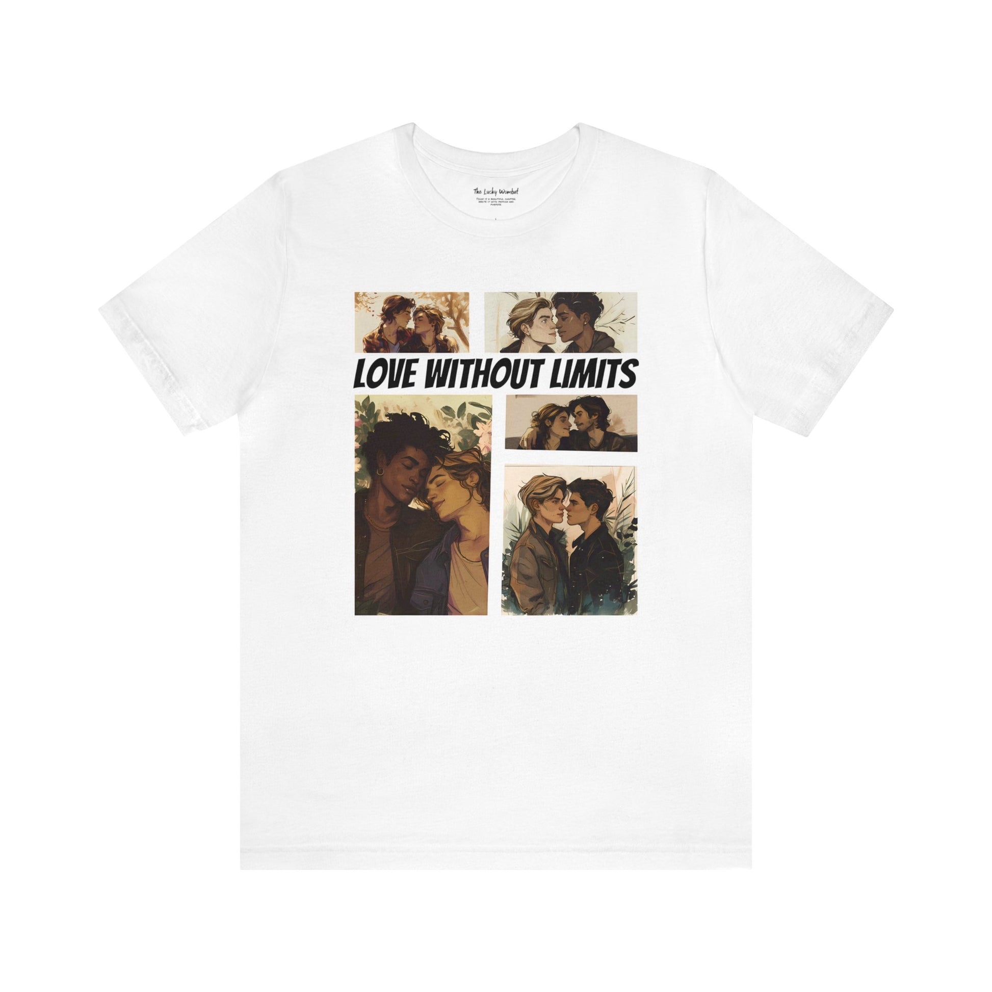 Love Without Limits - Boys - Unisex T-Shirt - T-Shirt - White | The Lucky Wombat