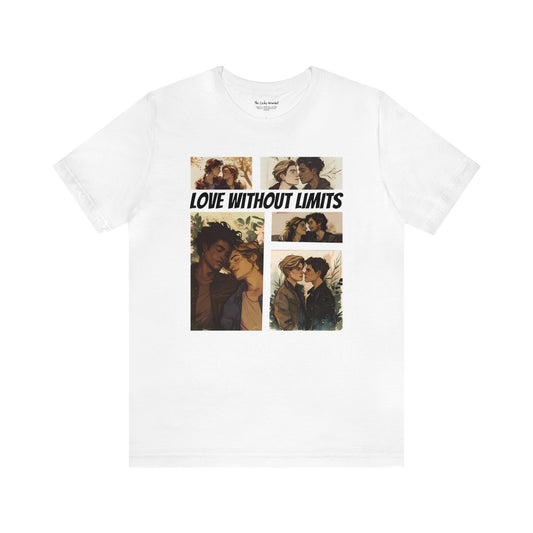 Love Without Limits - Boys - Unisex T-Shirt - T-Shirt - White | The Lucky Wombat