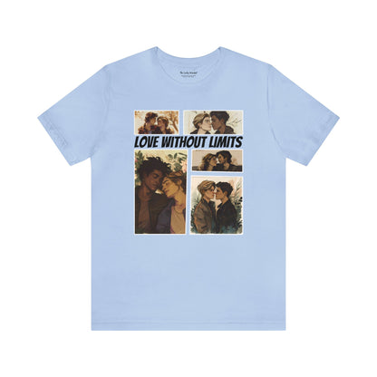 Love Without Limits - Boys - Unisex T-Shirt - T-Shirt - Baby Blue | The Lucky Wombat