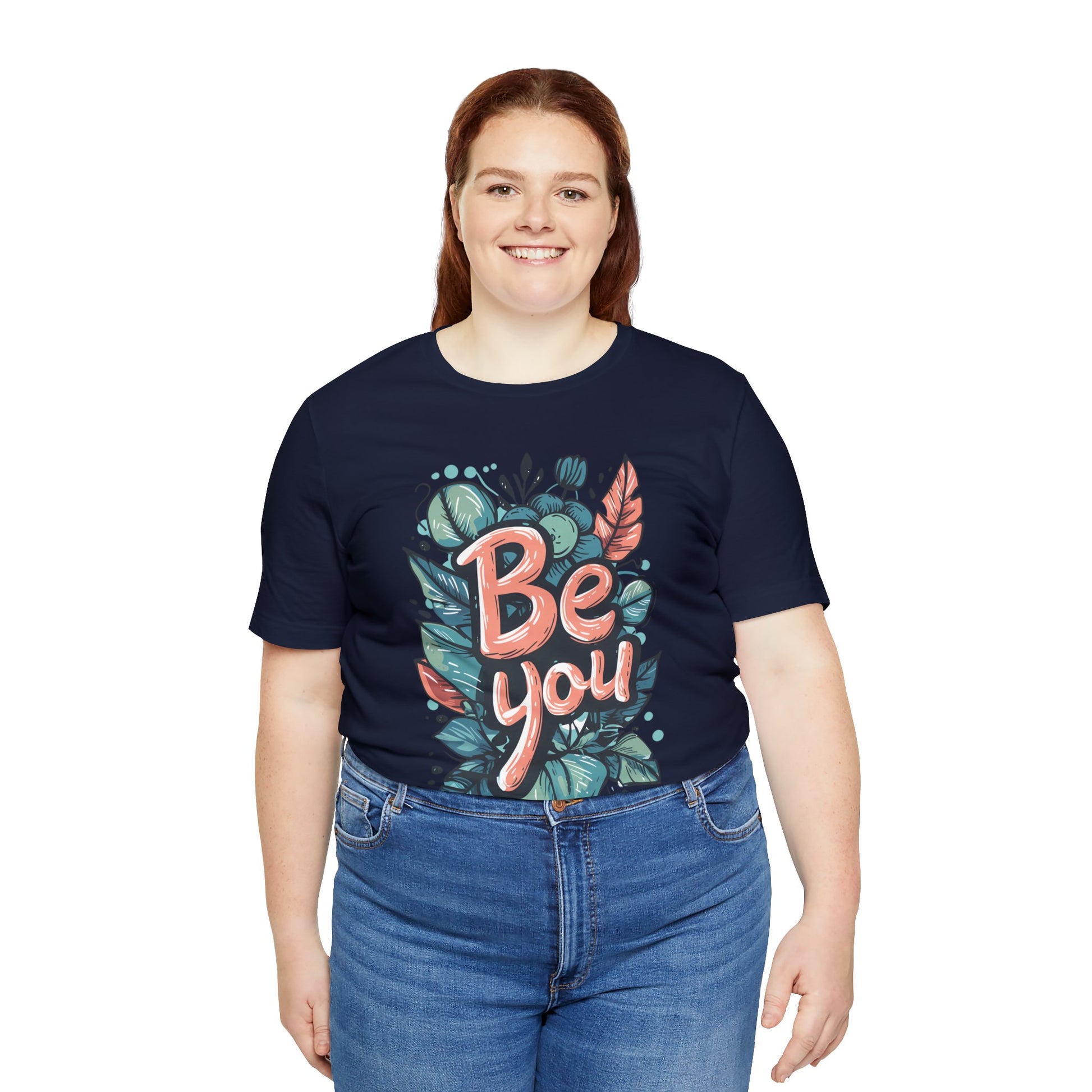 Leaves Be you - Unisex T-shirt - T-Shirt - The Lucky Wombat