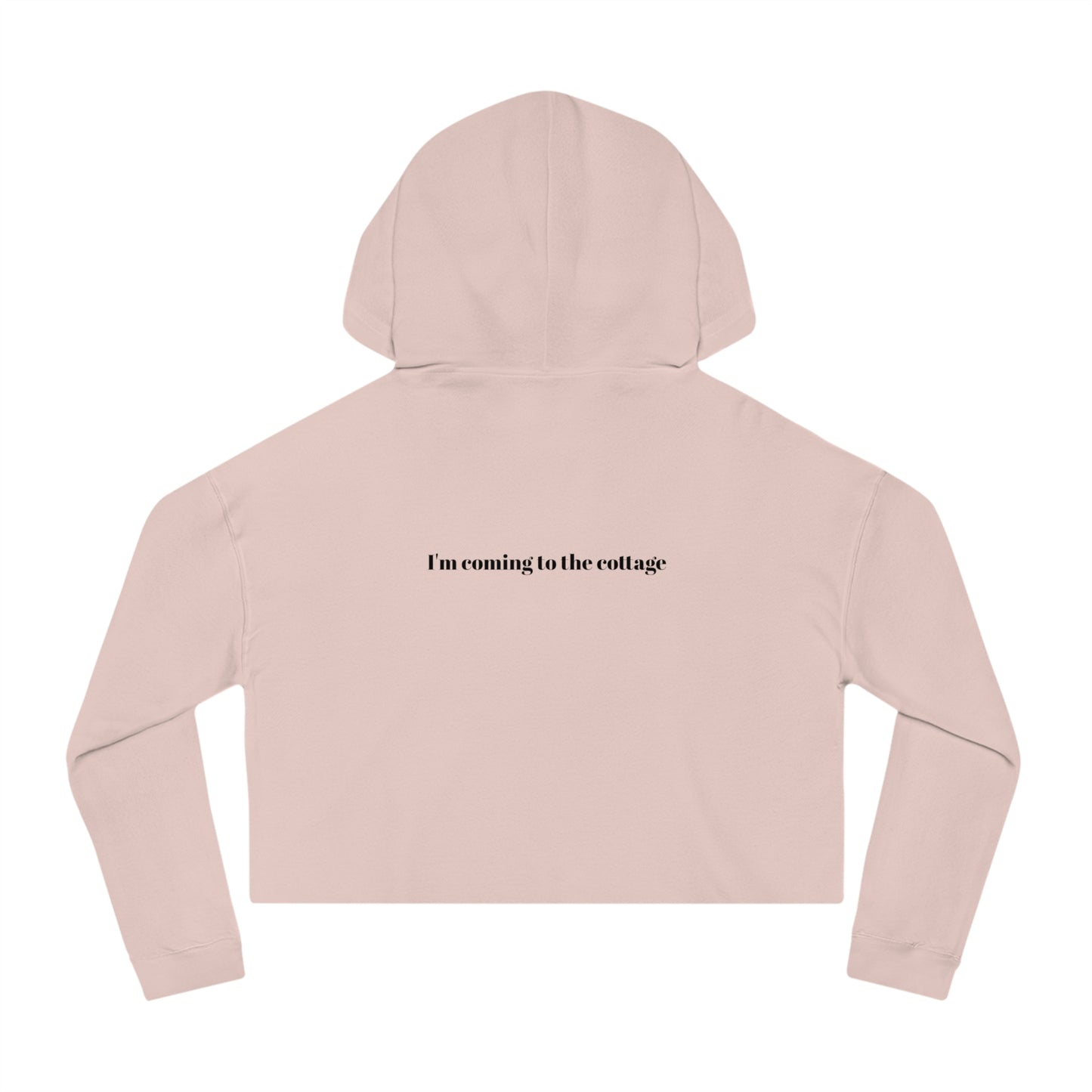 I’m Coming to the Cottage - Cropped Hoodie - Heated Rivalry Quote