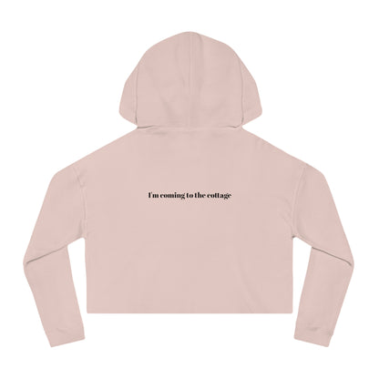 I’m Coming to the Cottage - Cropped Hoodie - Heated Rivalry Quote