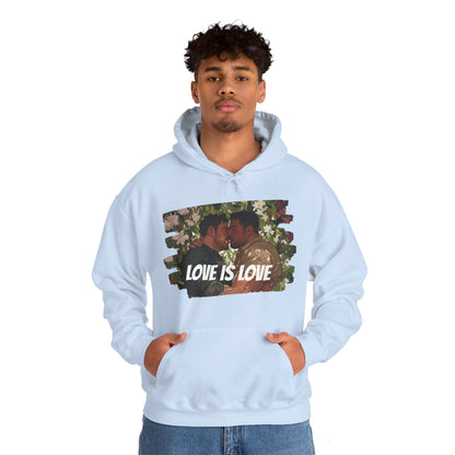 Love Is Love - Bears - Unisex Hoodie - Hoodie - Heather Navy - The Lucky Wombat