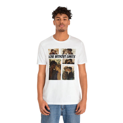 Love Without Limits - Boys - Unisex T-Shirt - T-Shirt - White The Lucky Wombat