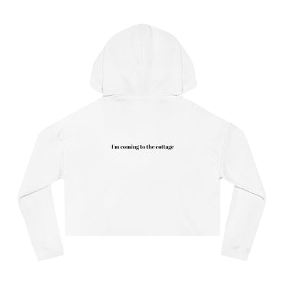 I’m Coming to the Cottage - Cropped Hoodie - Heated Rivalry Quote
