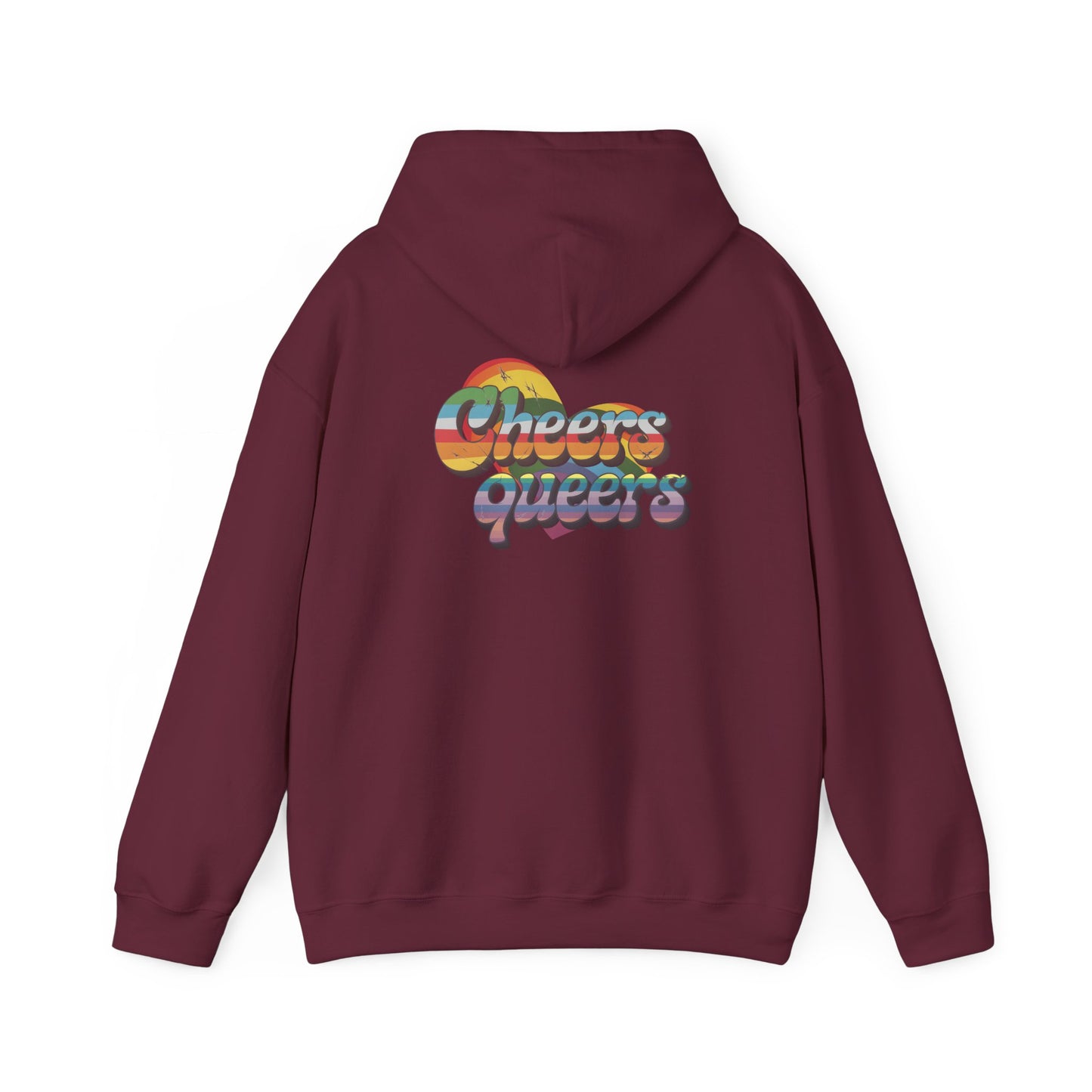 Cheers Queers Hoodie - A Bold Celebration of Pride