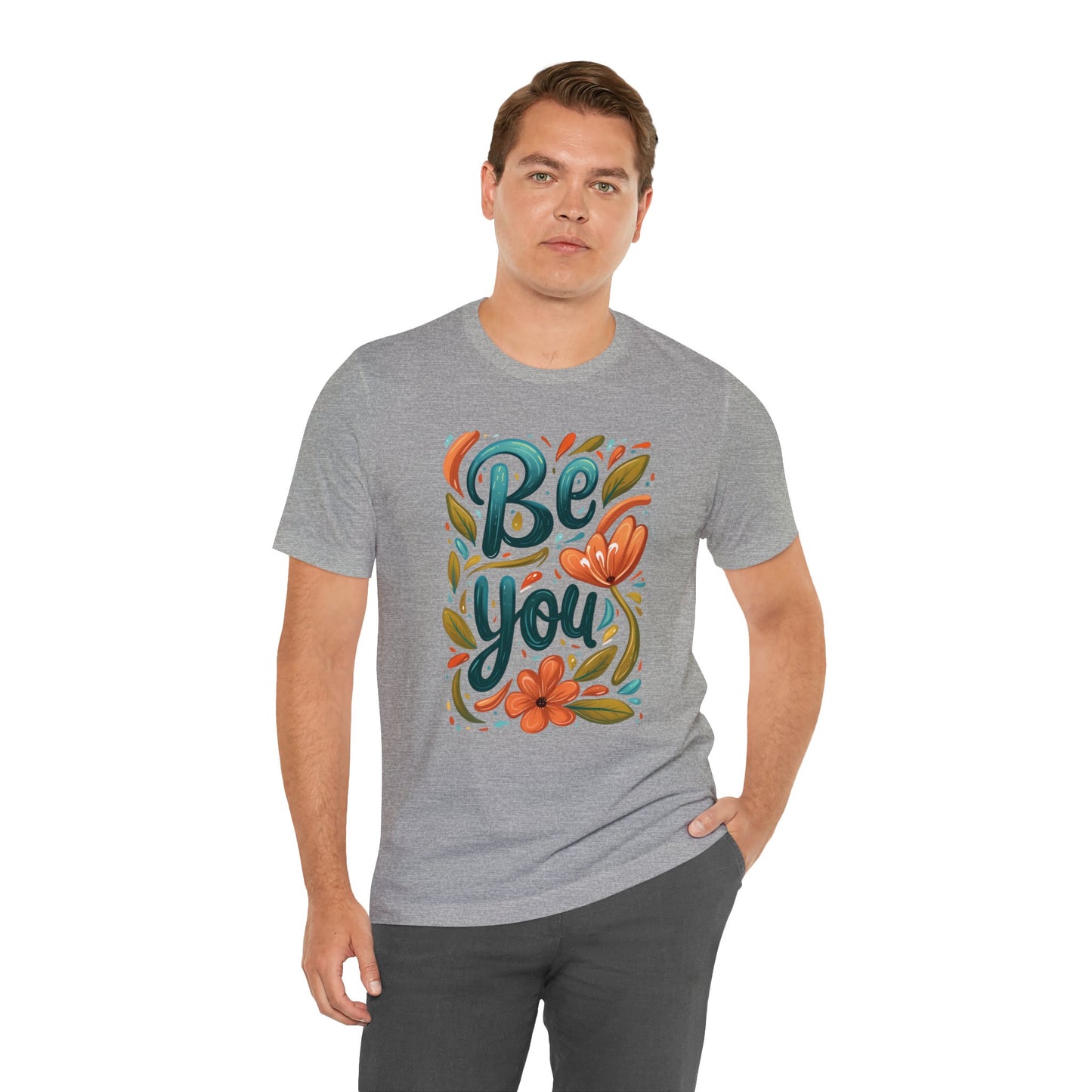 Be you Unisex T-shirt - T-Shirt - The Lucky Wombat